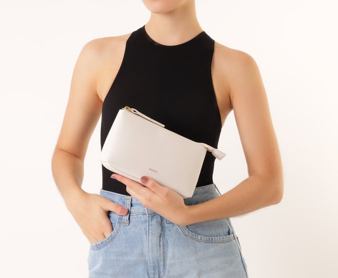 Necessaire Pequena Valentina Branca