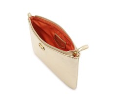 Bolsa Tiracolo Pequena Clássica Dourada