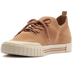 Tênis Knit Texturizado Alê Bege