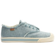 Tênis Slip On Desfiado Alê Azul