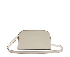 Bolsa Tiracolo Média Zíper Helena Branca
