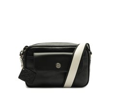 Bolsa Tiracolo Pequena Duetto Preta