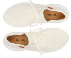 Tênis Branco Knit Texturas