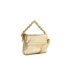 Bolsa Tiracolo Pequena Cordão Dourada