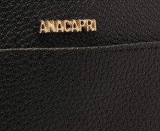 Bolsa Tiracolo Pequena Bag Charm Preta E Marrom