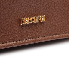 Bolsa Tiracolo Pequena Santangela Marrom Caramel