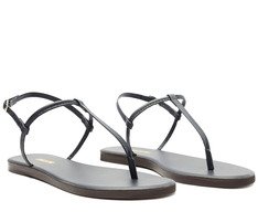 Sandália Slim Monocolor Azul Indigo