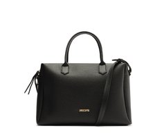 Bolsa Tote Média Arredondada Preta