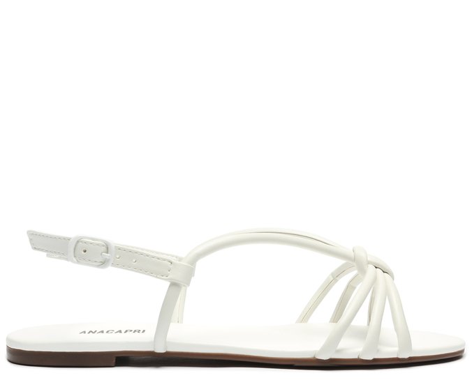 Rasteira anacapri branca clearance