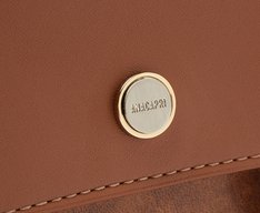 Bolsa Tiracolo Pequena Duetto Marrom