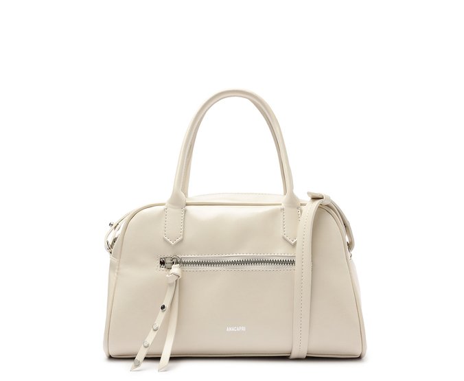 Bolsa Tote Média Soft Hobo Bege