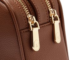 Bolsa Tiracolo Média Atemporal Marrom