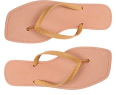 Chinelo De Dedo Palha Injetado Rosa