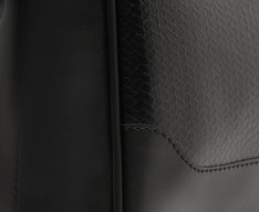Bolsa Tote Média Snake Preta