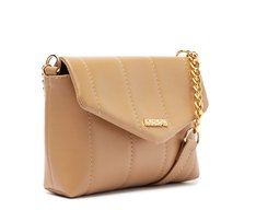 Bolsa Tiracolo Pequena Matelassê Flufy Bege