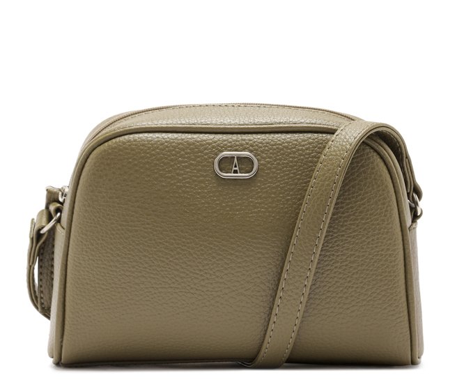 Bolsa Tiracolo Média Camera Verde