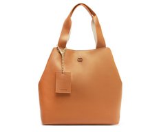 Bolsa Shopping Grande Maxi Porta-Cartão Marrom