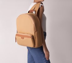 Mochila Grande Belle Marrom