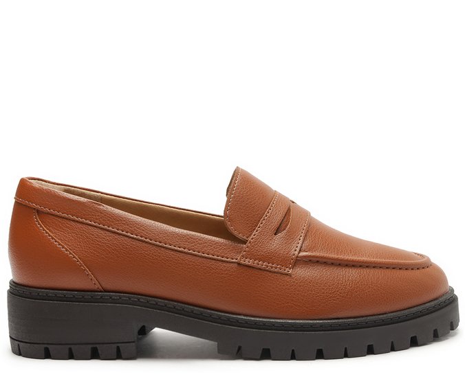 Mocassim Tratorado Leve Destroyed Marrom