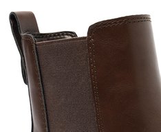 Bota Cano Curto Chelsea Marrom