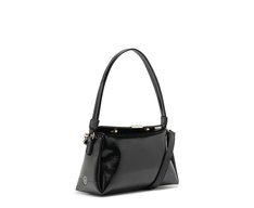 Bolsa Tiracolo Média Moderna Preta