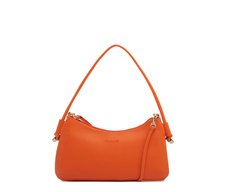 Bolsa Tiracolo Média Baguete Box Laranja