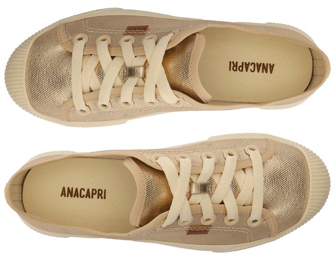 Tenis hotsell anacapri dourado