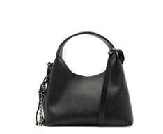 Bolsa Tiracolo Média Merlot Preta