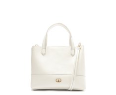 Bolsa Tote Média Com Necessaire Branca