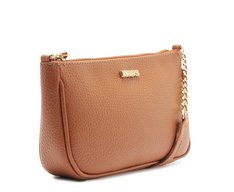 Bolsa Tiracolo Pequena Mix Marrom