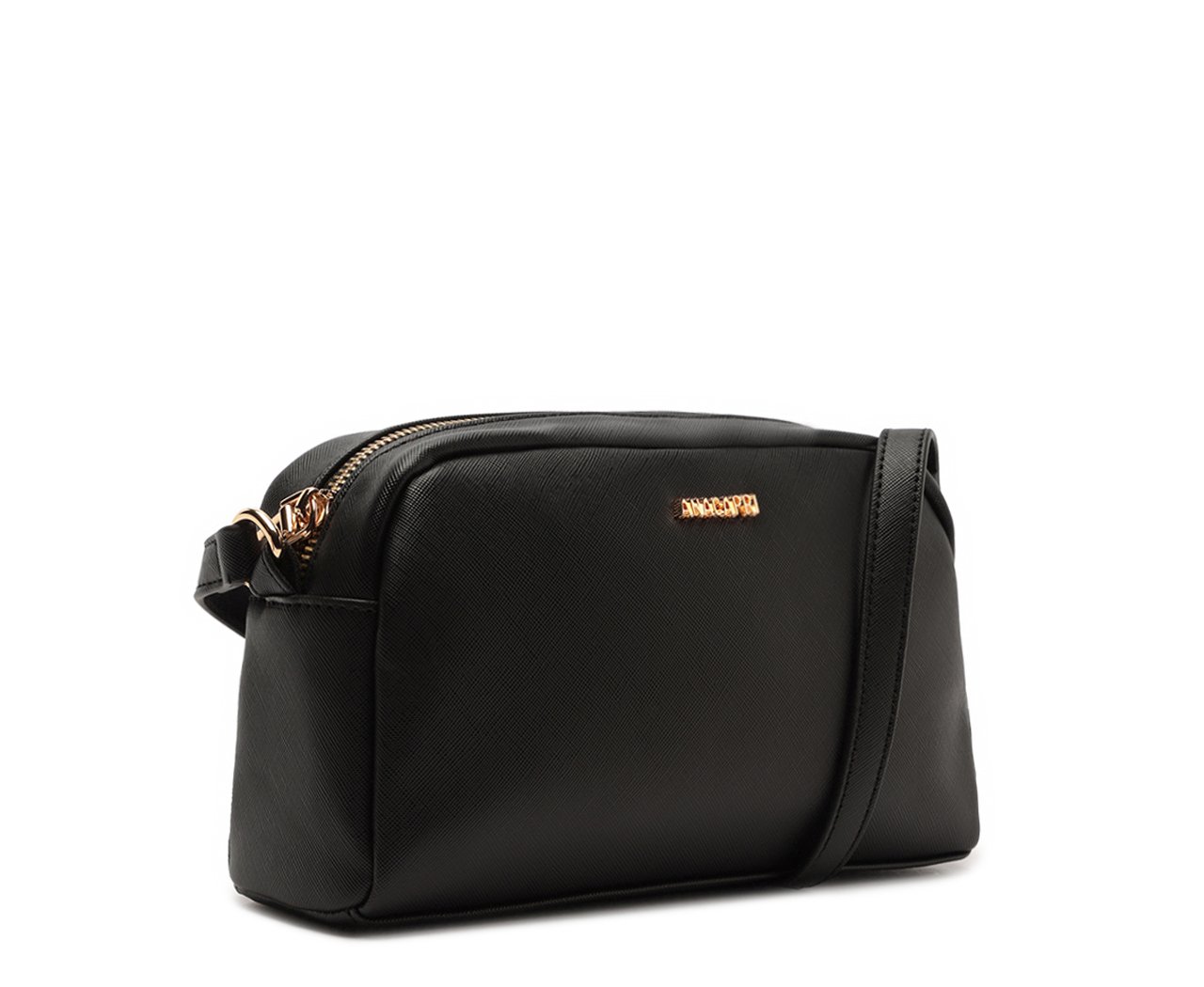 バッグ apolina Bolsa Tiracolo Pequena Lisa Preta | Anacapri