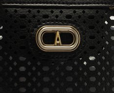Bolsa Tote Média Detalhada Ana Preta