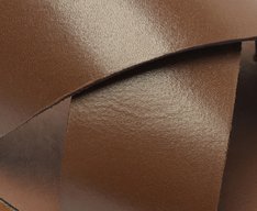 Rasteira Anatomica Tiras Cruzadas Couro Marrom