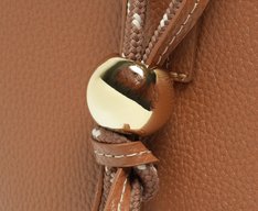 Bolsa Shopping Grande Cordão Entrelaçado Marrom