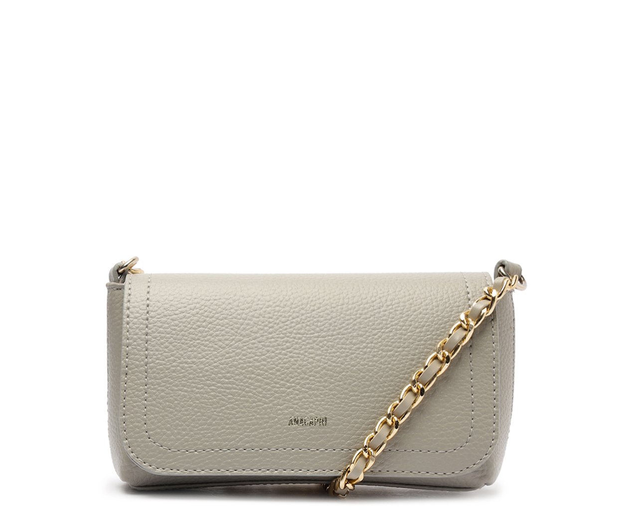 ハナ Bolsa Tiracolo Pequena Casual Cinza | Anacapri