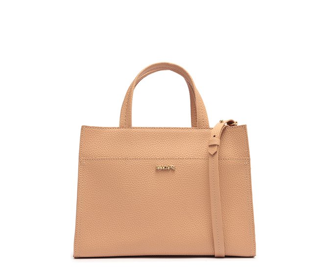 Bolsa Tote Média Work Bege