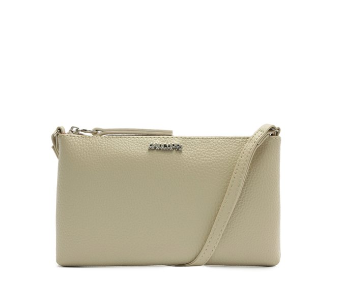 Bolsa Tiracolo Pequena Snake Bege