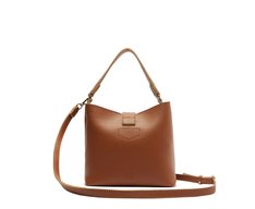 Bolsa Tiracolo Pequena A Marrom