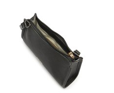 Bolsa Tiracolo Pequena Quadrada Preta