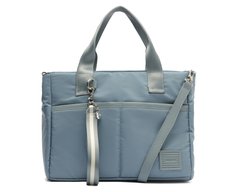 Bolsa Tote Grande Sporty Nylon Azul