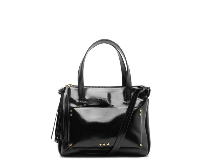 Bolsa Tote Bolso Frontal Preta