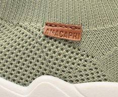 Tênis Sporty Malha Knit Verde