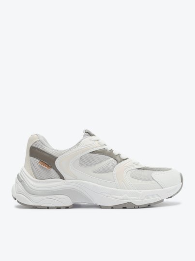 Tênis Chunky Ultra Sport Branco e Cinza