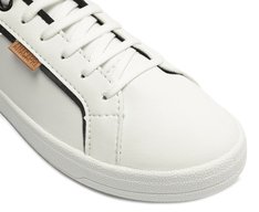 Tênis Casual Deb Branco E Preto