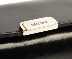 Bolsa Tiracolo Média Moderna Preta