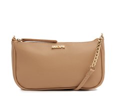 Bolsa Tiracolo Média Glam Bege