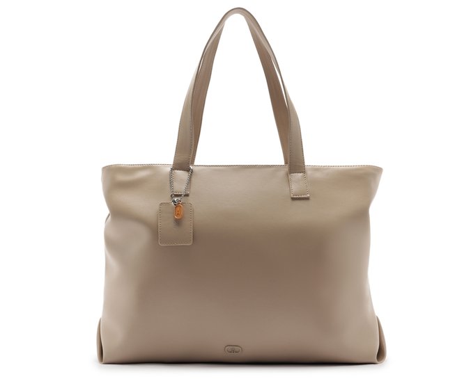 Bolsa Shopping Grande Lisa Bege