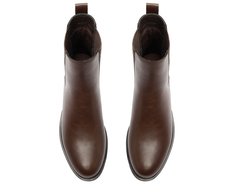 Bota Cano Curto Chelsea Marrom
