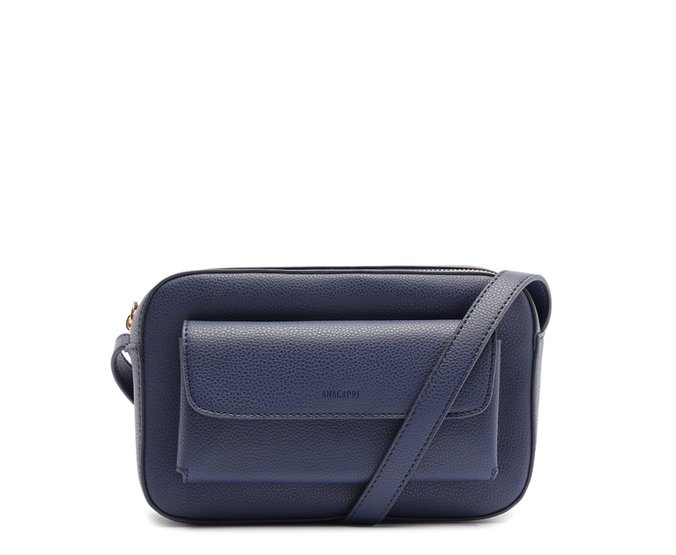 Bolsa Tiracolo Pequena Bolso Frontal Azul