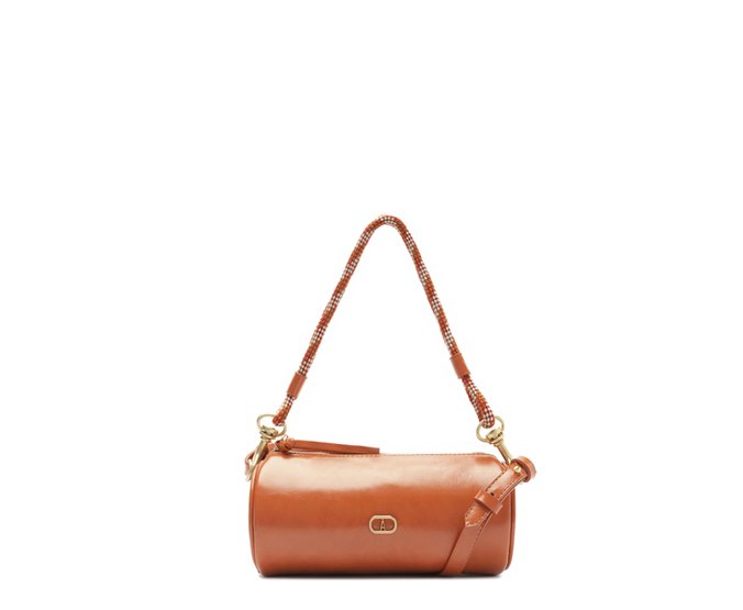Bolsa Tiracolo Pequena Tube Telha